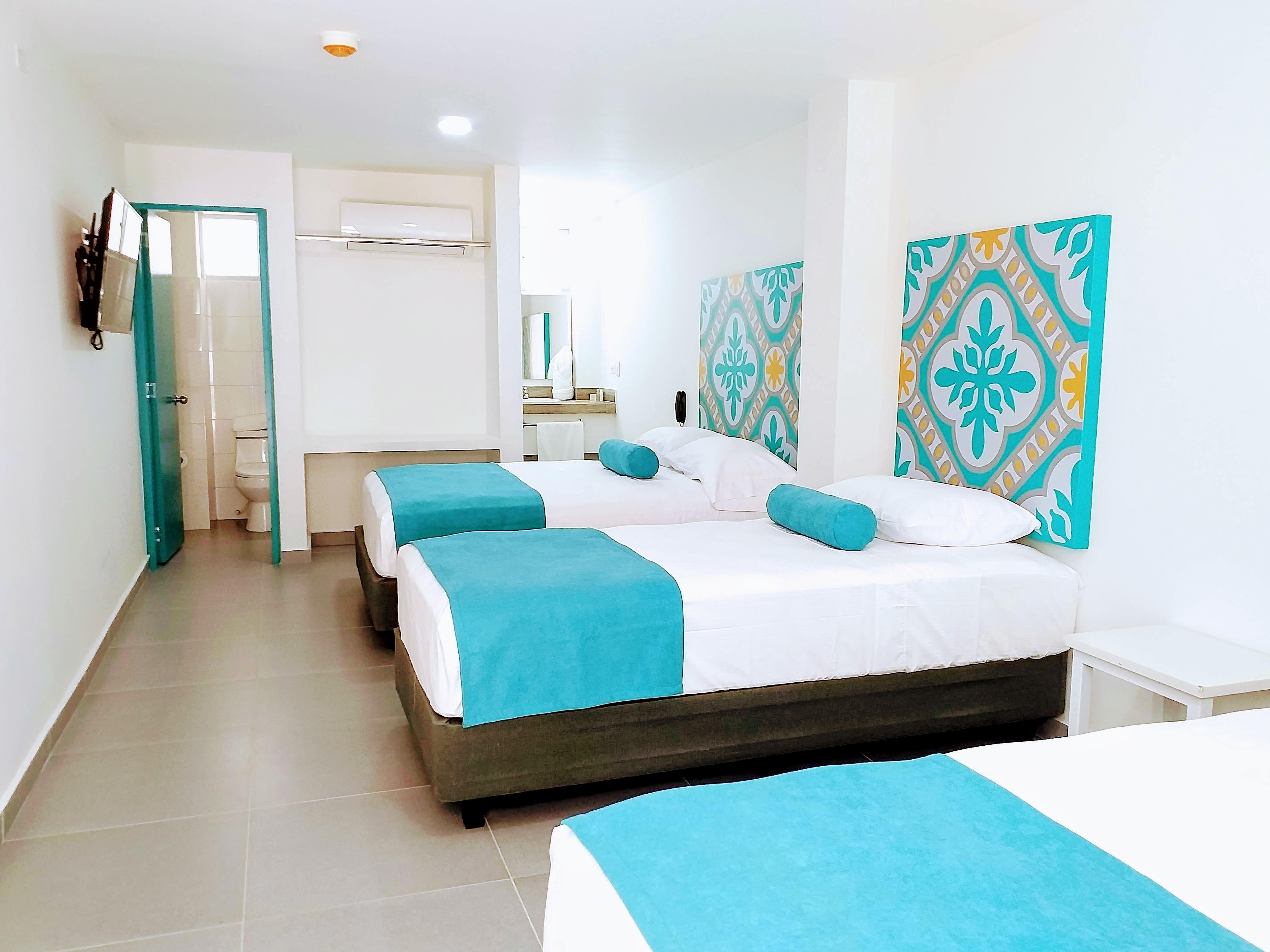 Akuamarina Hotel Santa Marta  Luaran gambar