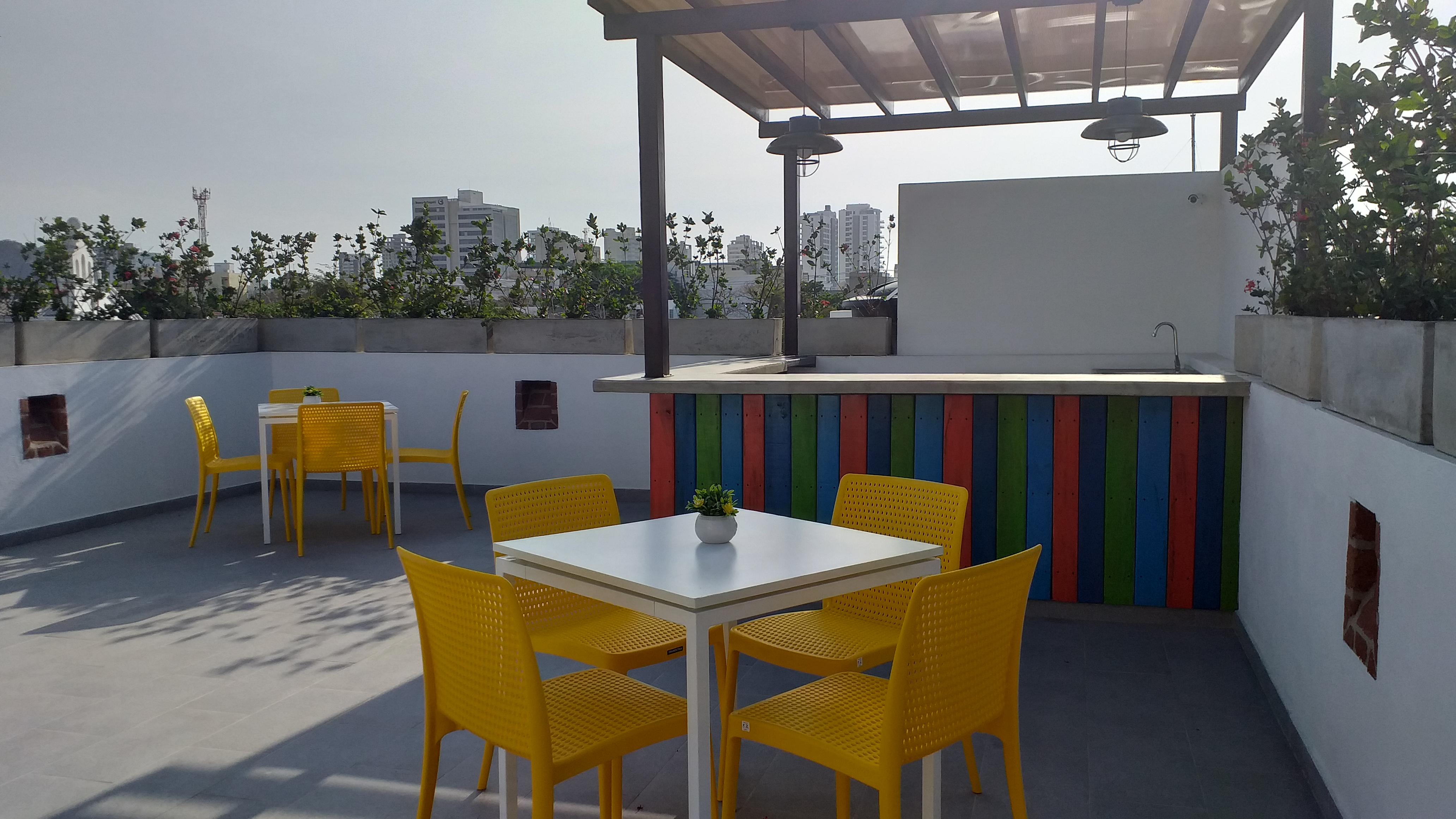 Akuamarina Hotel Santa Marta  Luaran gambar