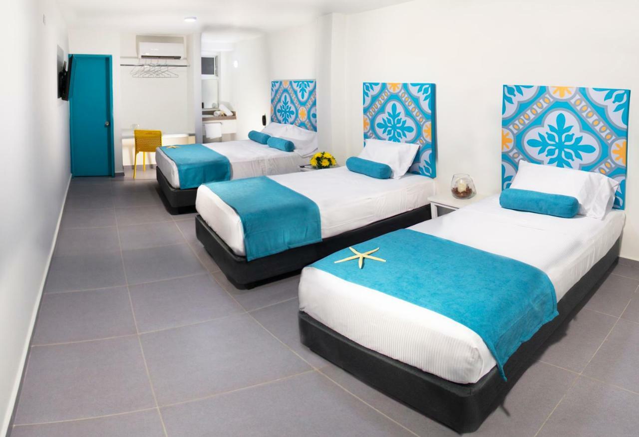 Akuamarina Hotel Santa Marta  Luaran gambar