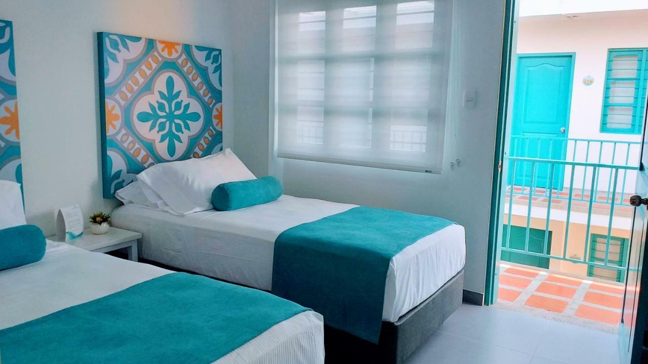Akuamarina Hotel Santa Marta  Luaran gambar